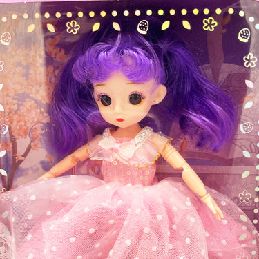 9 INCH BEAUTIFUL PRINCESS DOLL - HARD BODY
